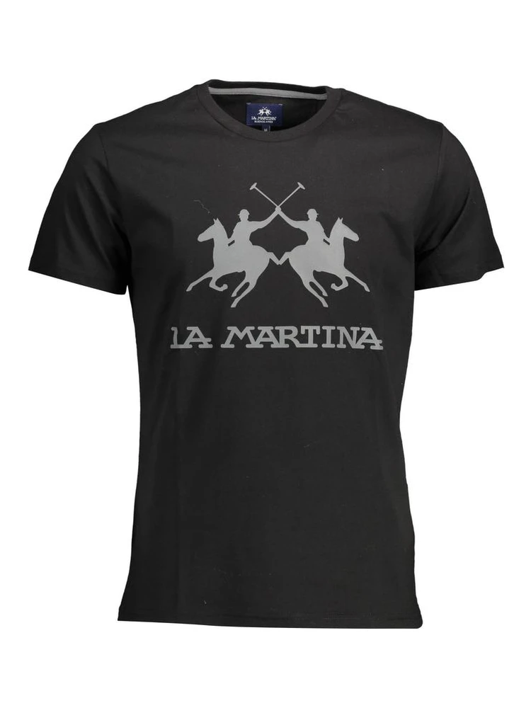 Black Cotton T-Shirt