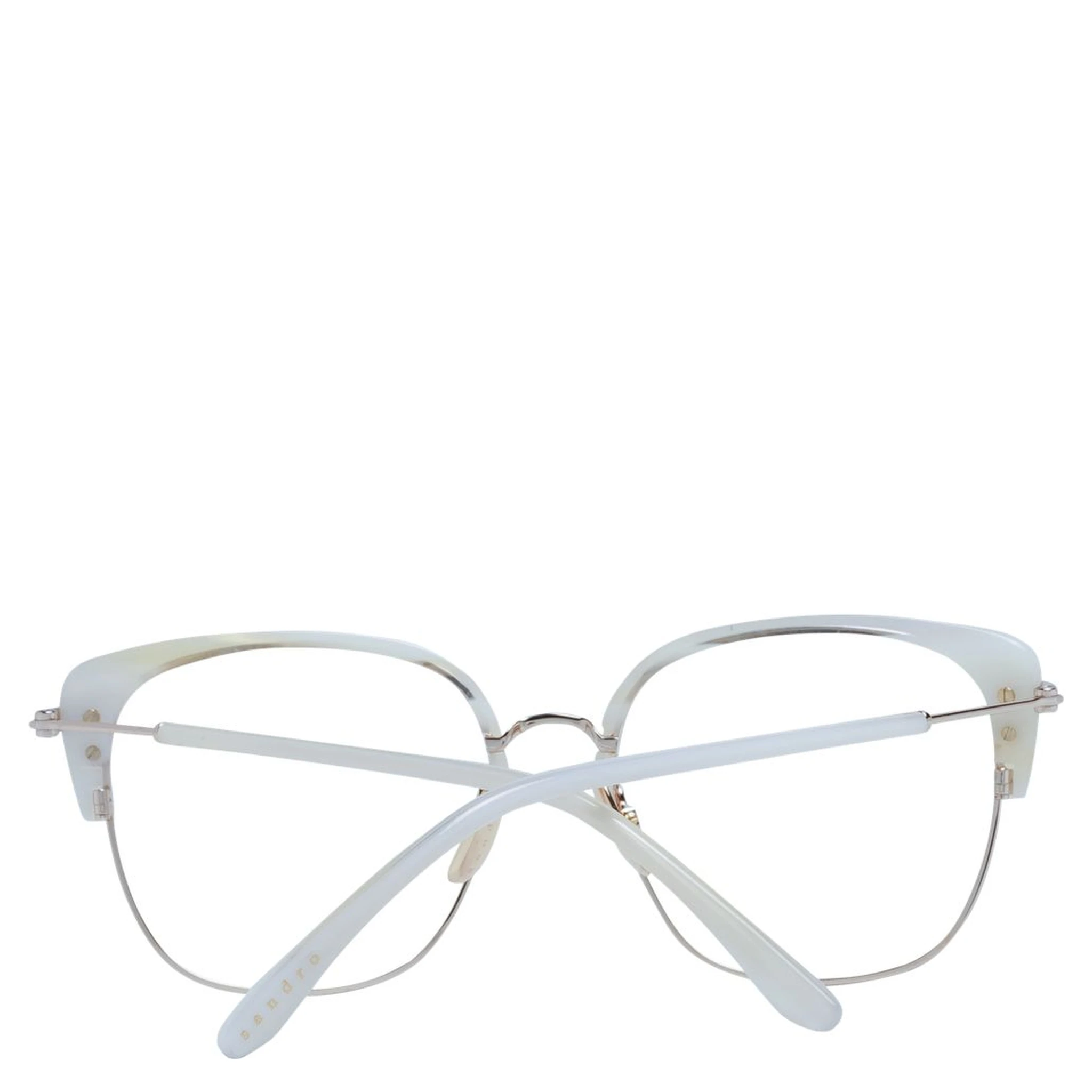 White Stainless Steel Glasses (Frames)
