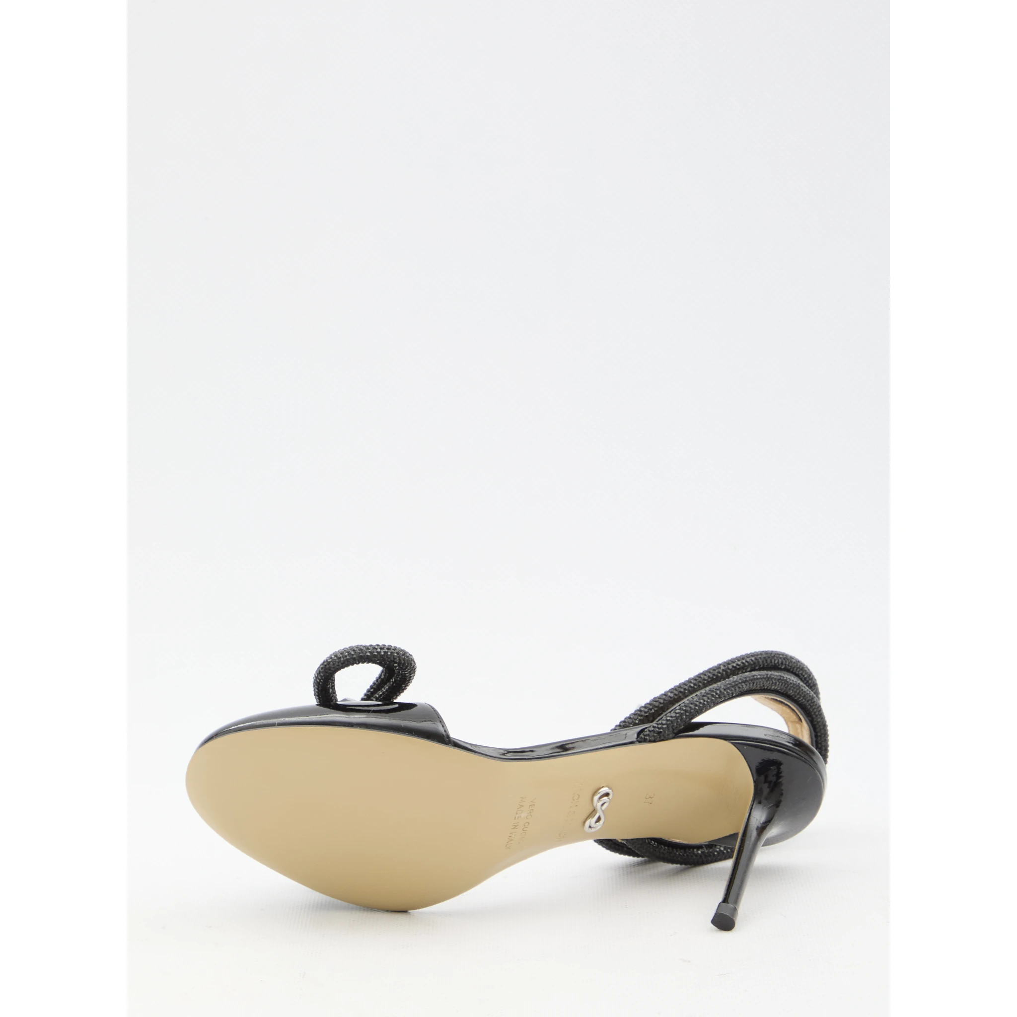 Double Bow Closed Toe sandals