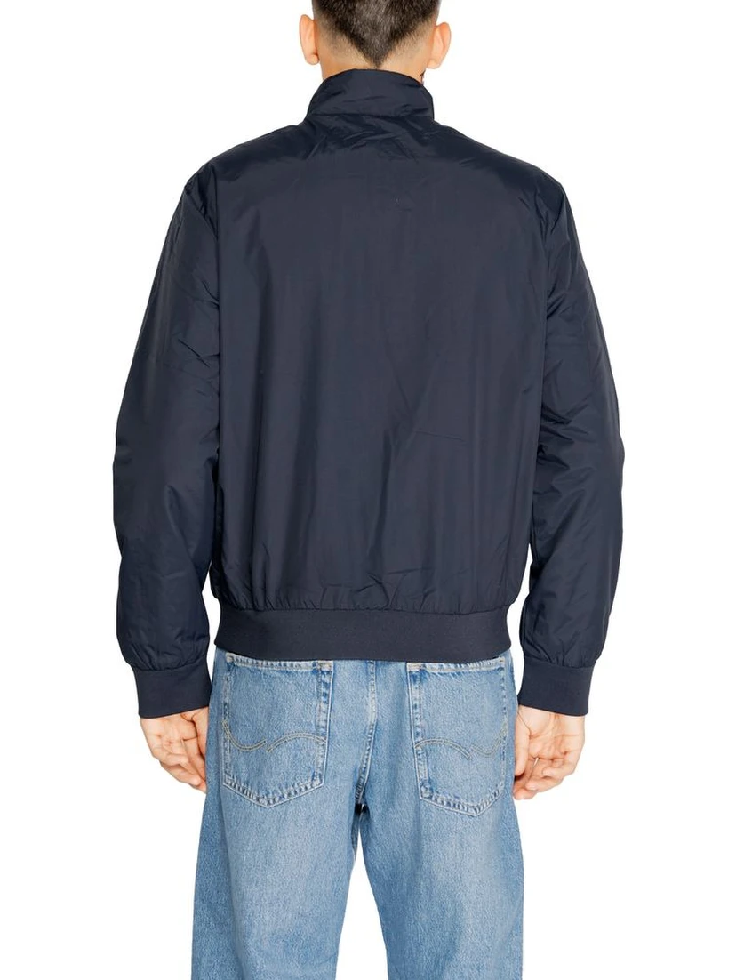 Blue Polyamide Jackets And Coat