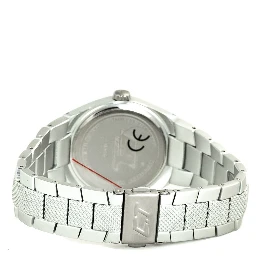 Silver Stainless Steel Bracelet Watch