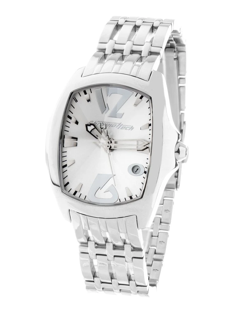Silver Stainless Steel Dress Watch