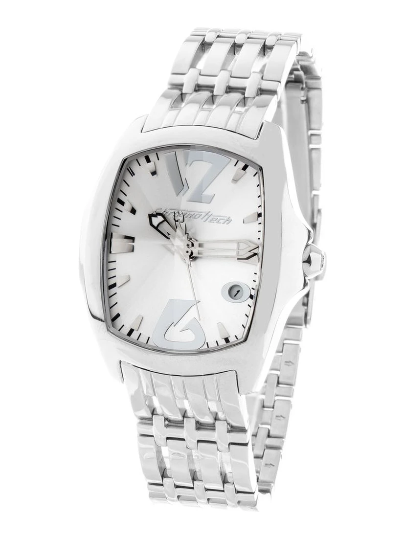 Silver Stainless Steel Dress Watch