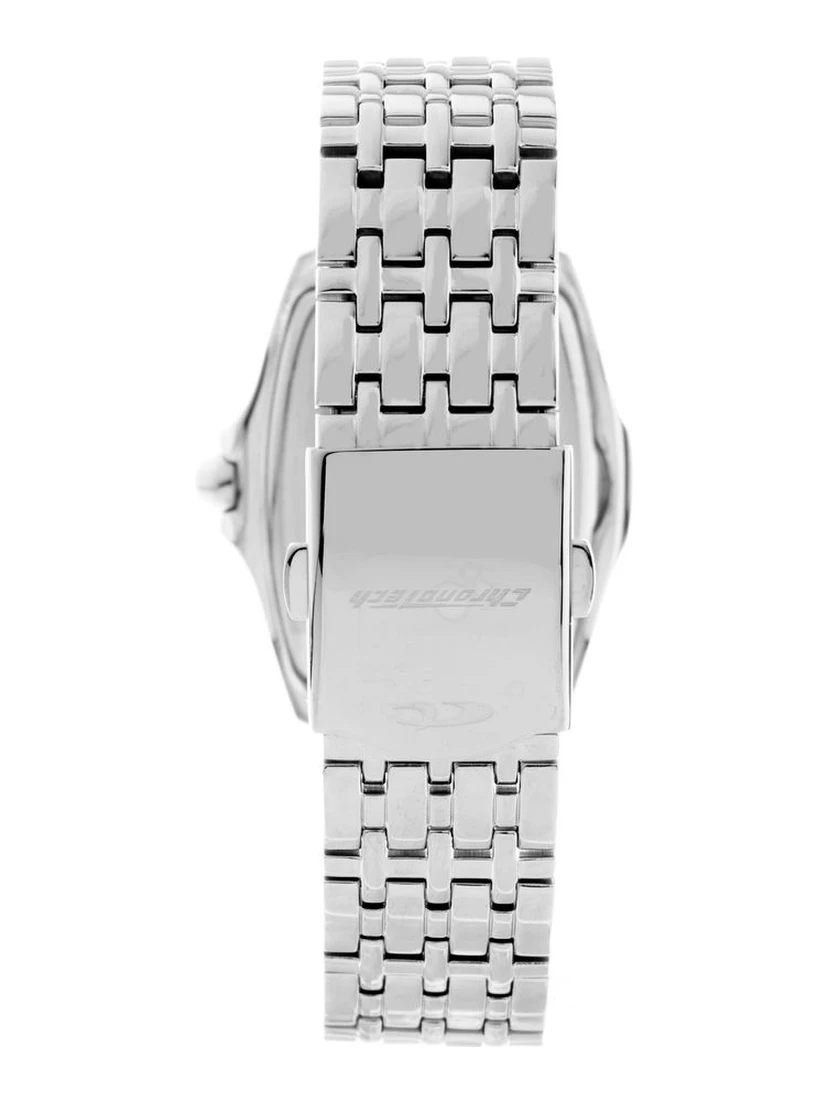 Silver Stainless Steel Dress Watch