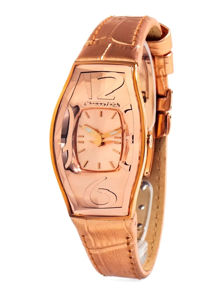 Multicolor Leather Dress Watch