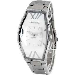 Silver Stainless Steel Dress Watch