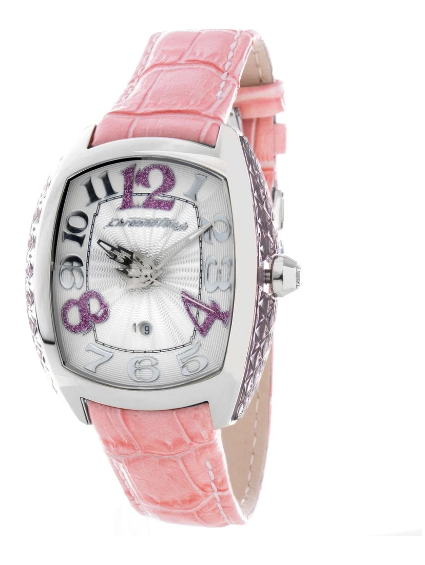Multicolor Leather Dress Watch