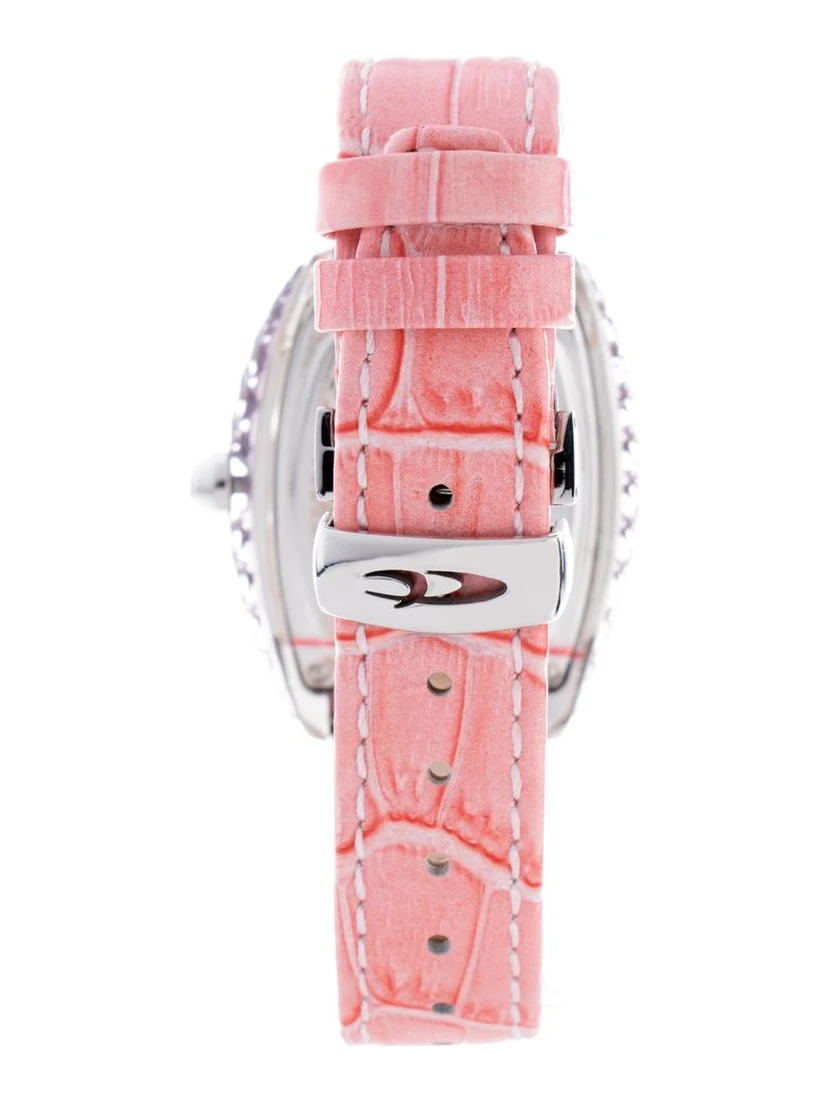 Multicolor Leather Dress Watch