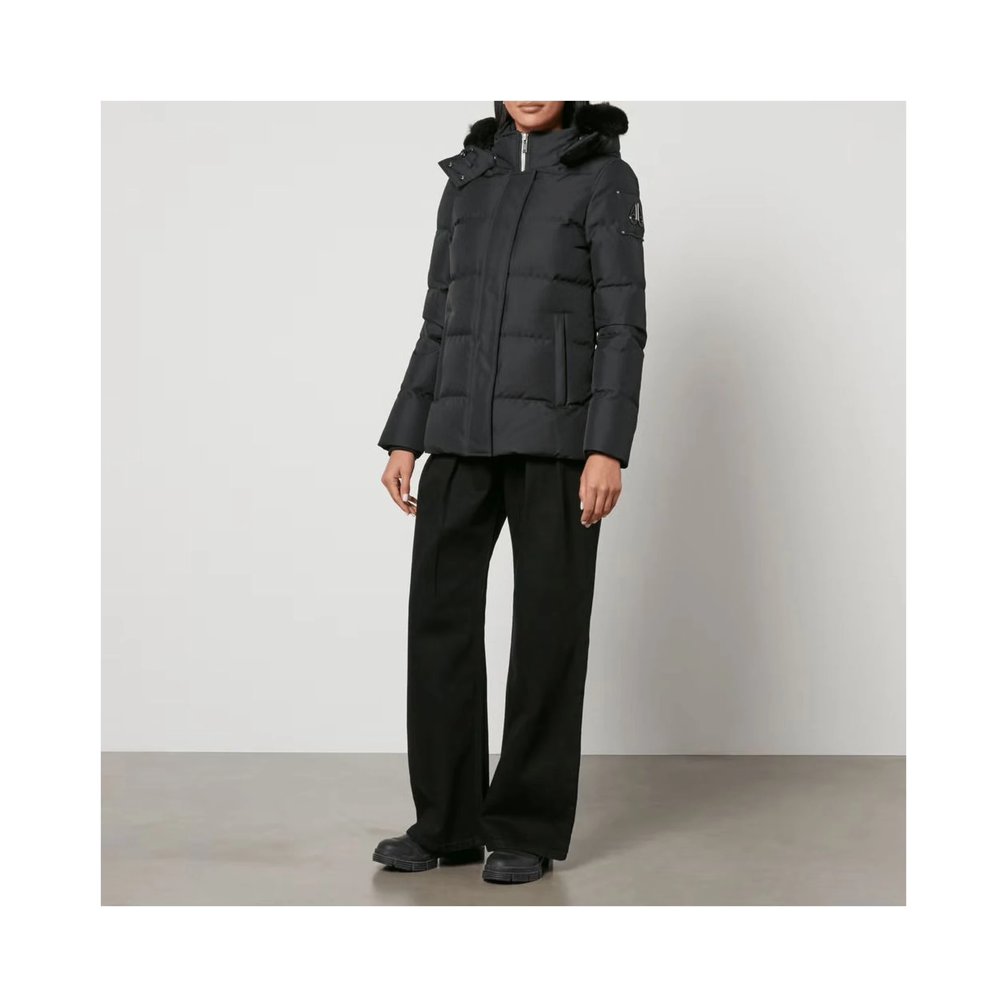 Black Polyester Jacket