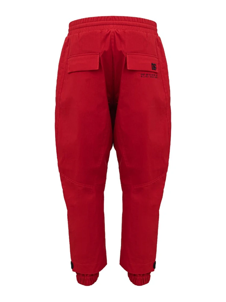 Red Polyamide Athletic Pants alternative