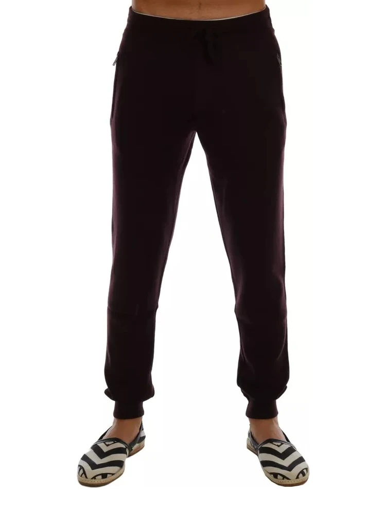 Purple Cashmere Gym Training Sport Pants