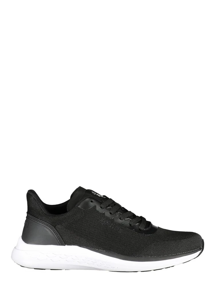 Blue Polyester Men's Sneaker