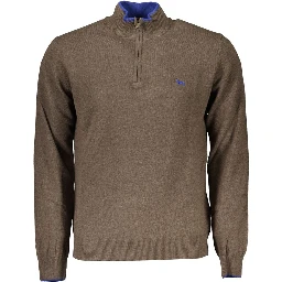 Brown Fabric Sweater