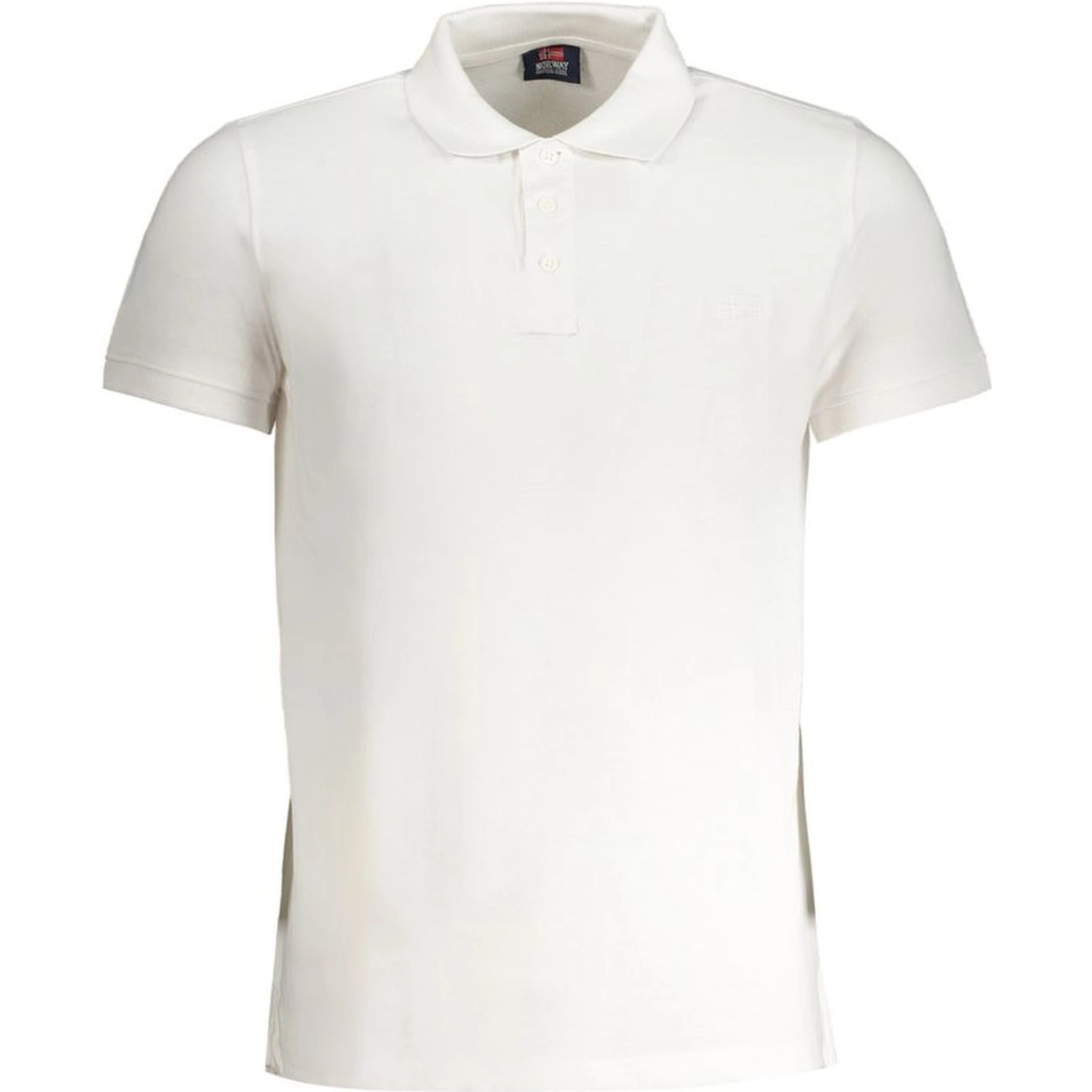 White Cotton Polo Shirt