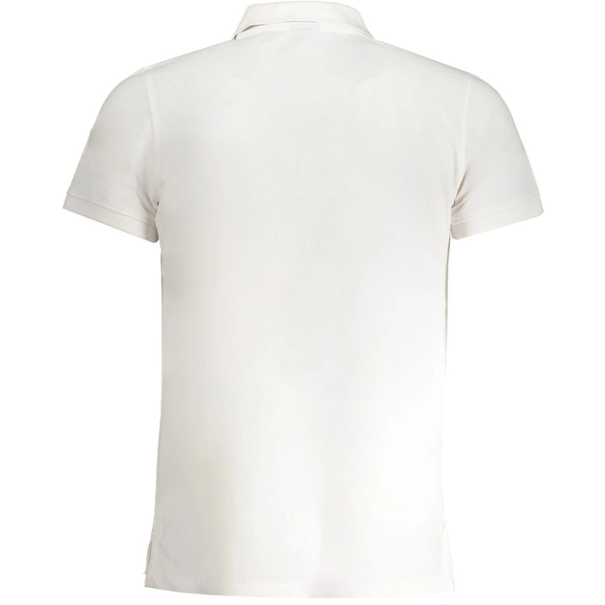 White Cotton Polo Shirt