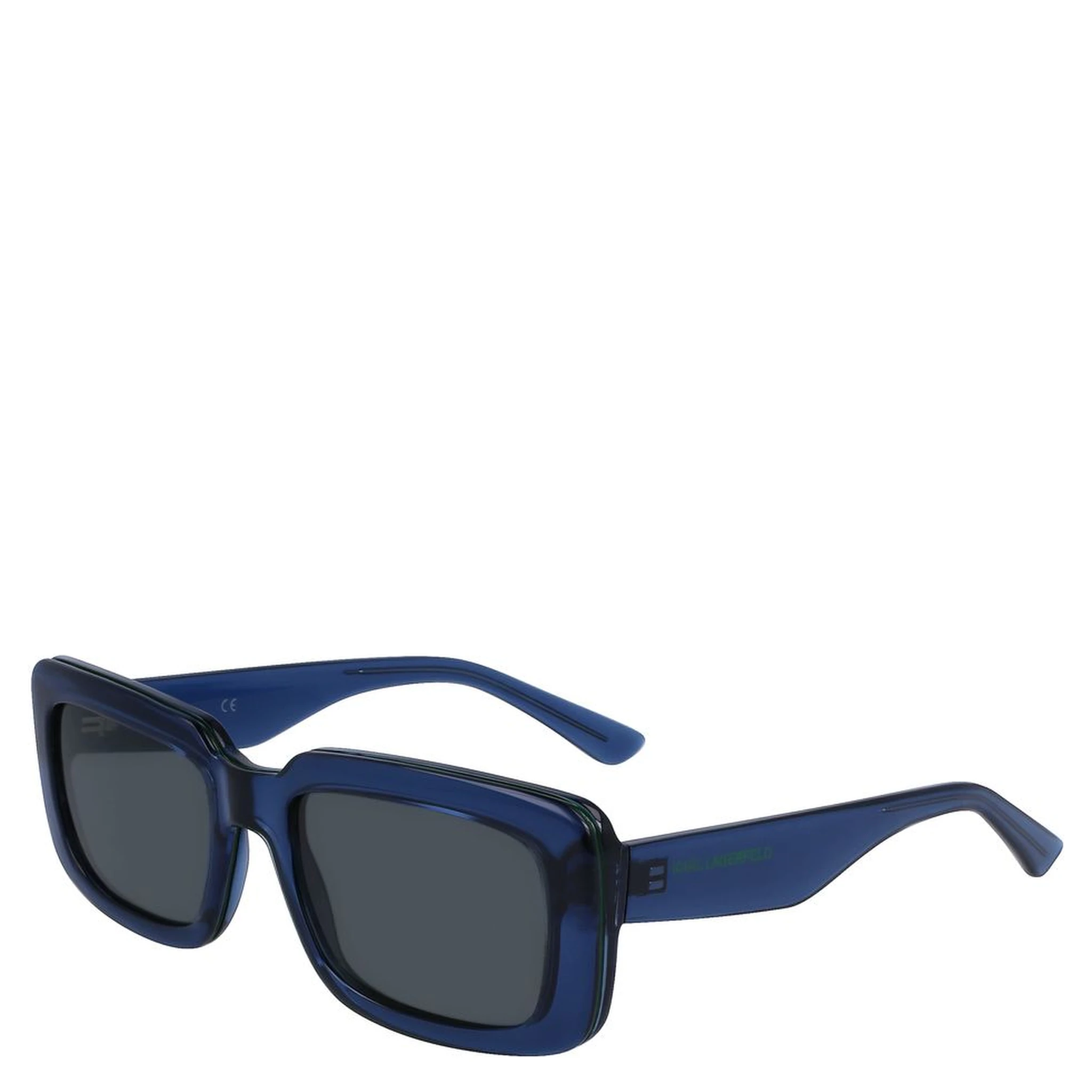 Blue Injected Sunglasses