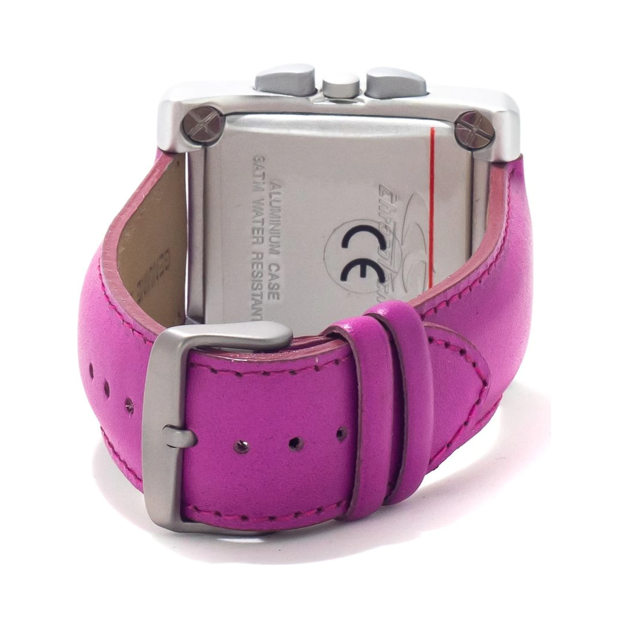 Purple Leather Dress Watch