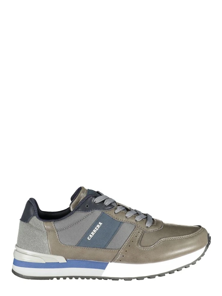 Brown Polyester Sneaker