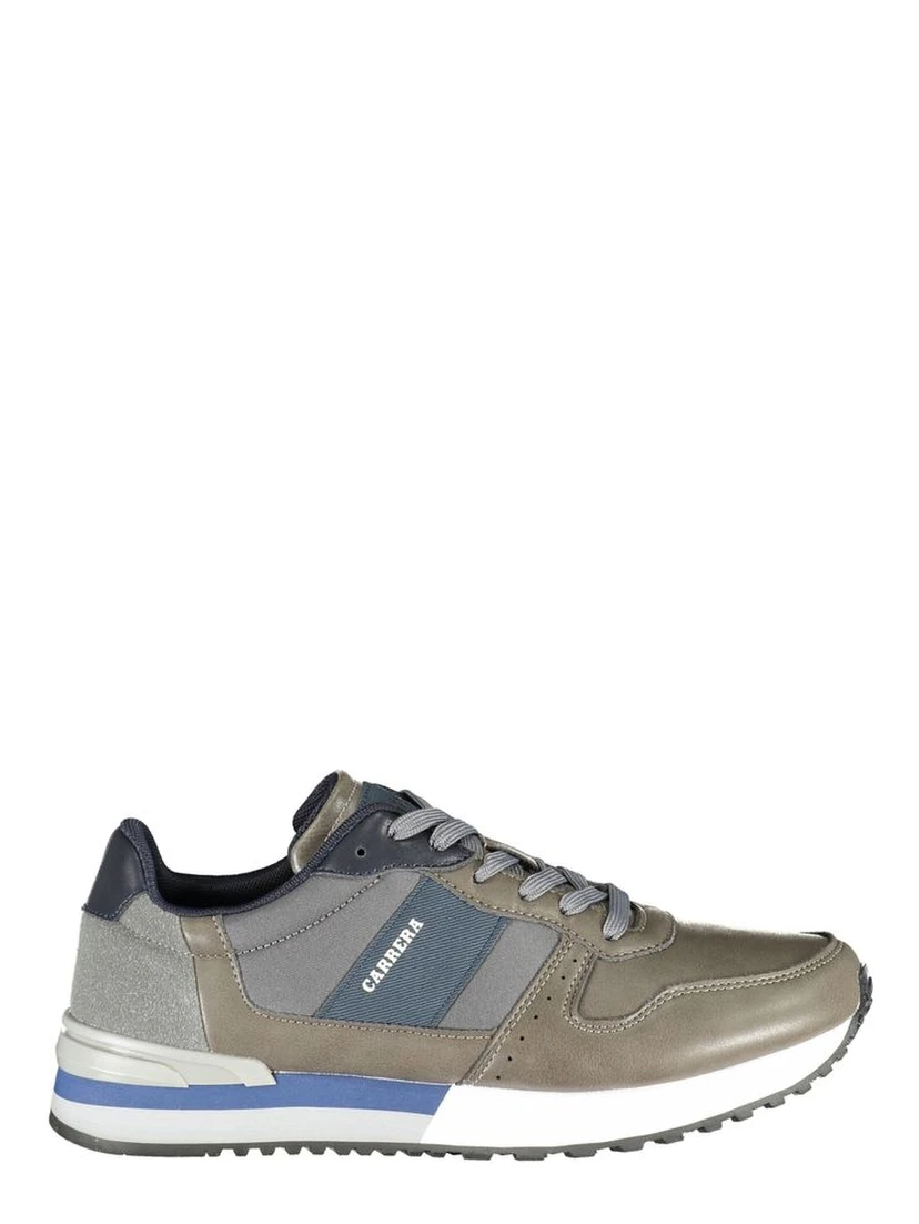 Brown Polyester Sneaker