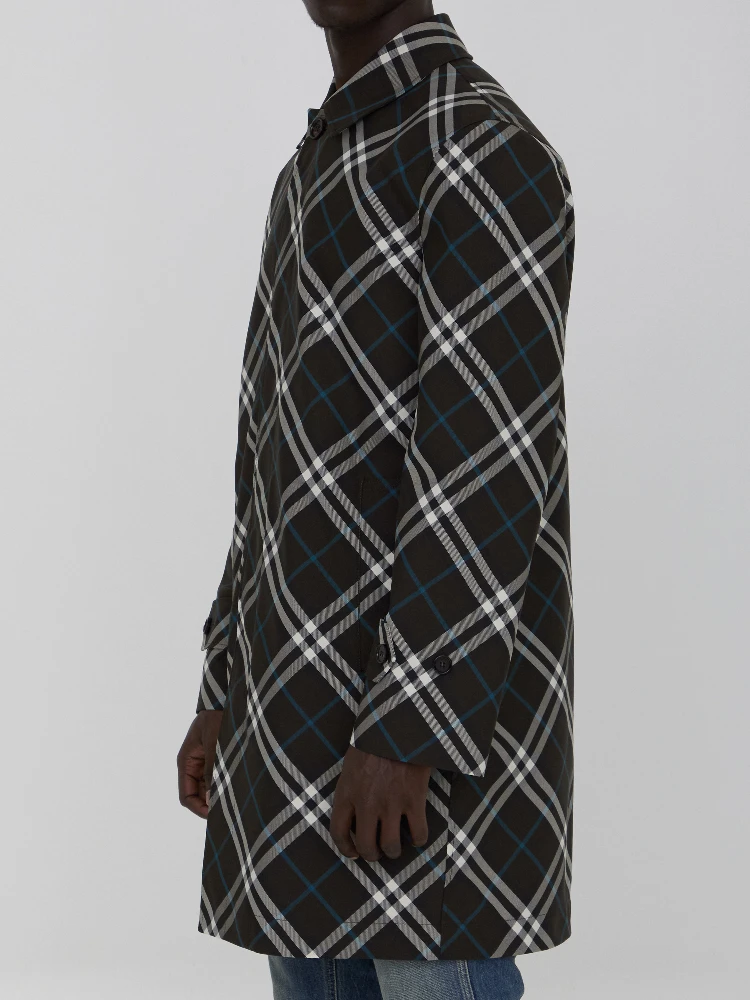 Check medium trench coat alternative