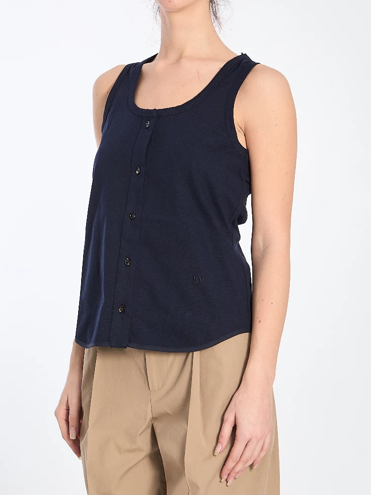 Tank top with buttons alternative
