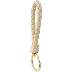 Intreccio leather keyring