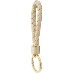 Intreccio leather keyring