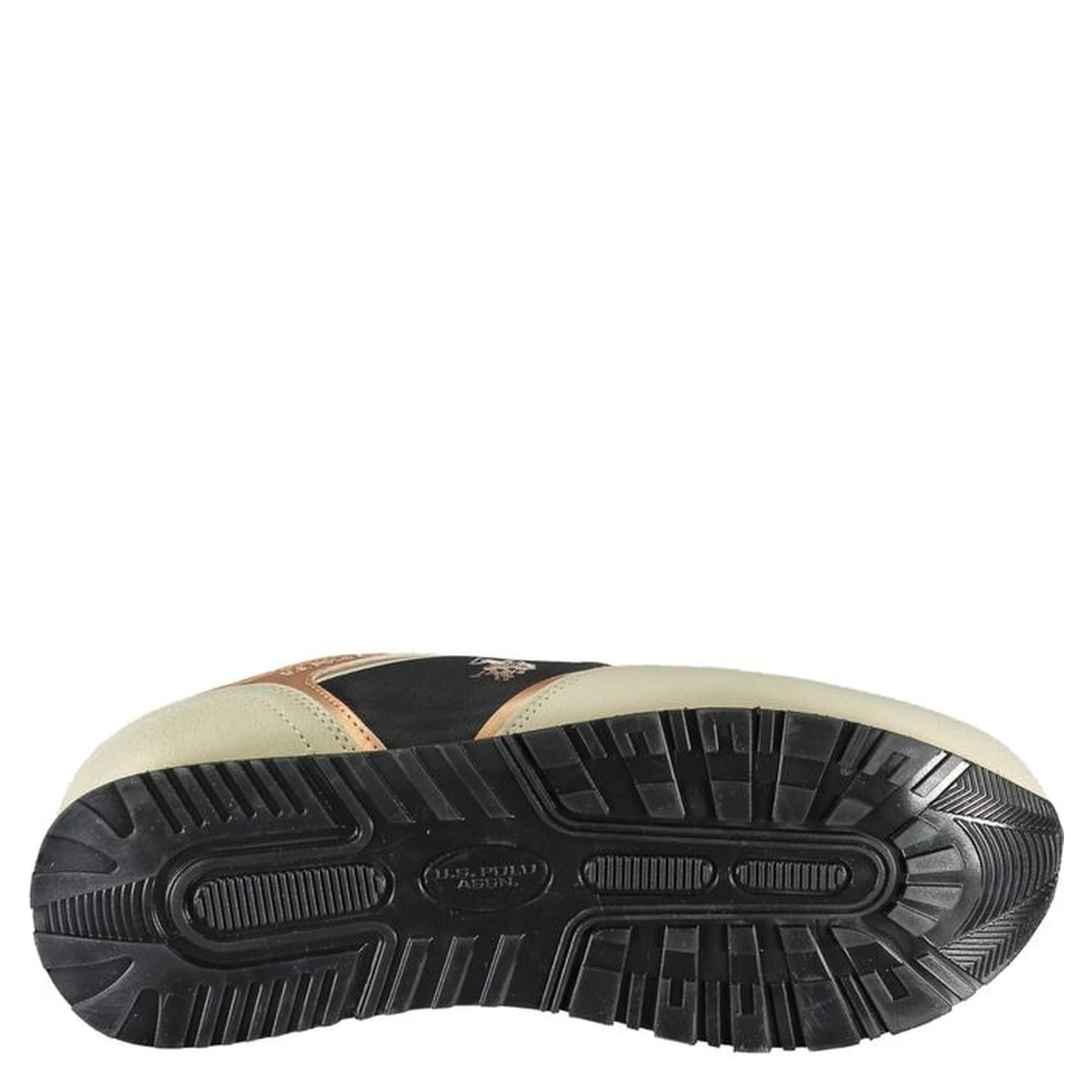 Black Polyester Sneaker