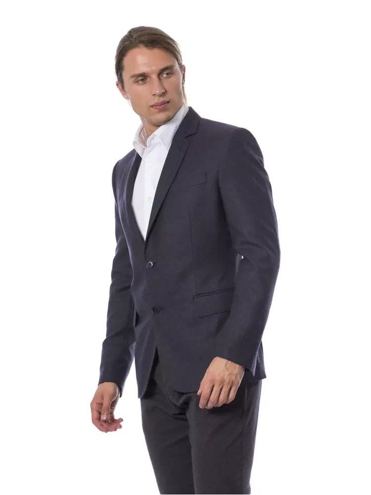Blue Virgin Wool Blazer alternative