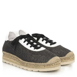Black Calfskin Men's Sneaker