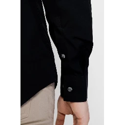 Poplin Stretch Slim Shirt