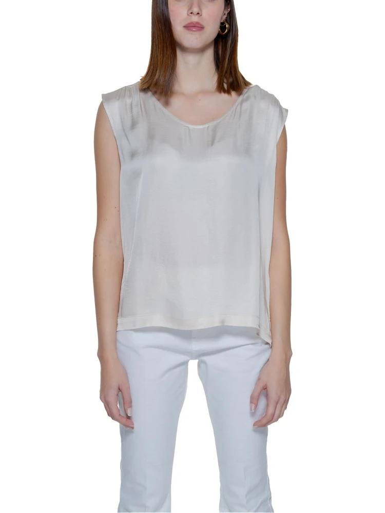 Cream Viscose Blouse