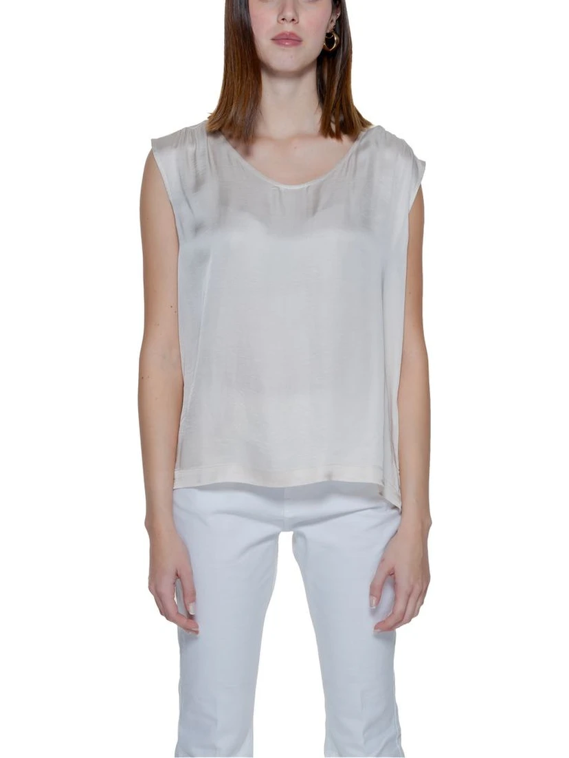 Cream Viscose Blouse