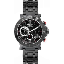 Black Stainless Steel Dress Watch