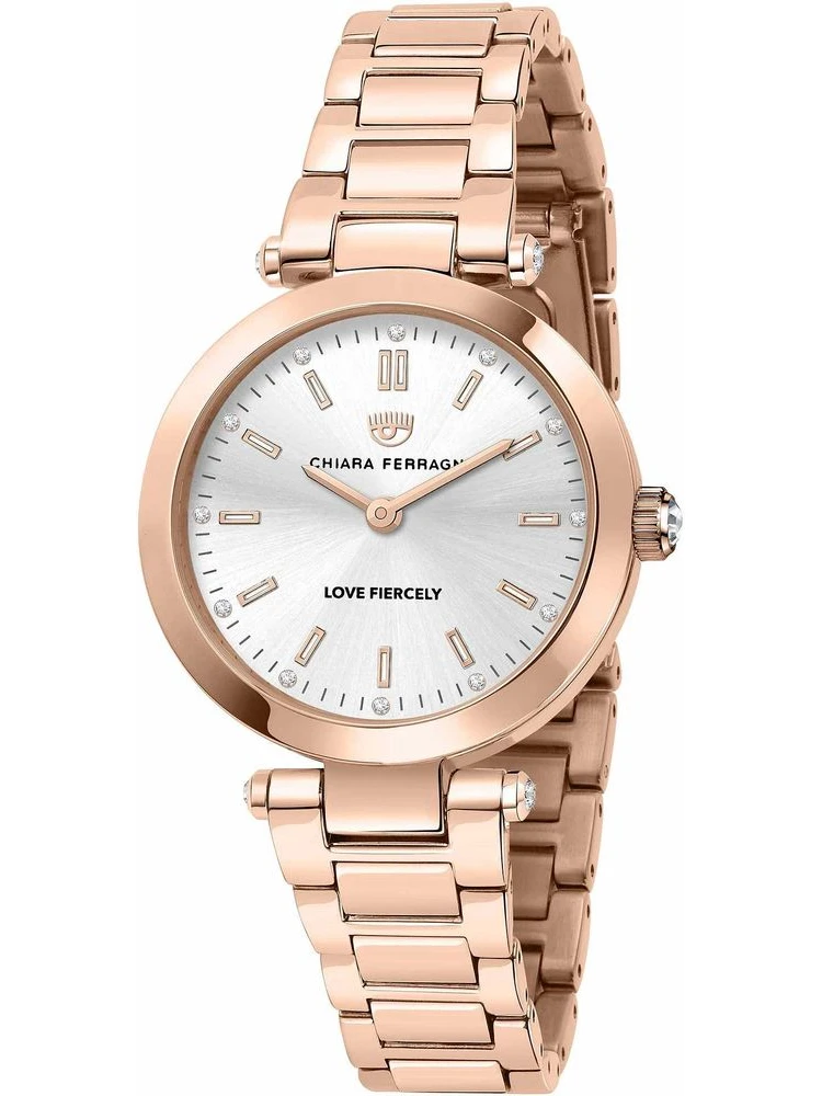 Multicolor Stainless Steel Dress Watch