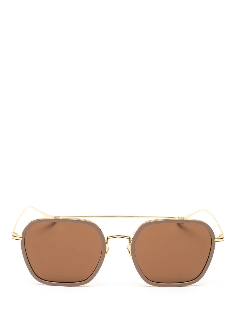 Gold Titanium Sunglasses