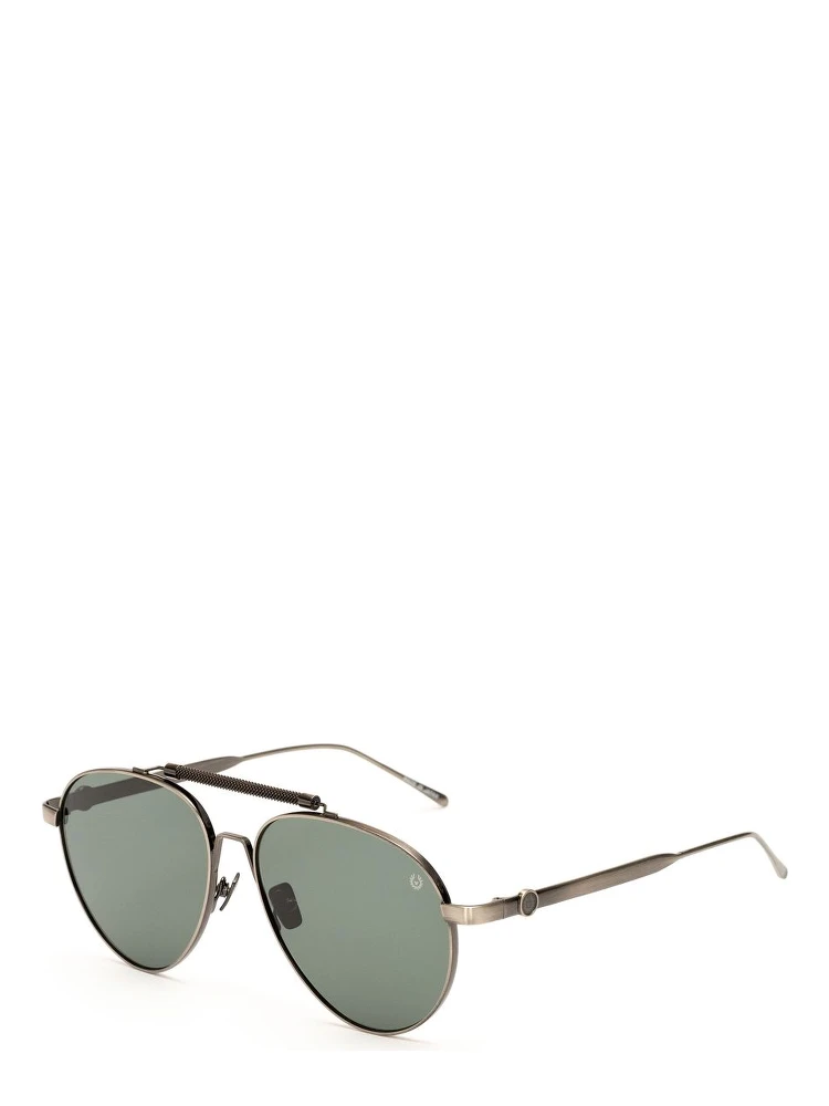 Gray Stainless Steel Sunglasses