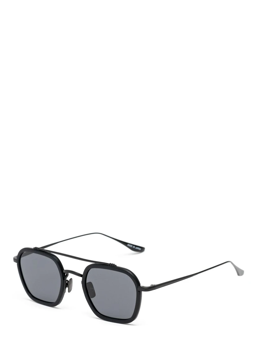 Black Stainless Steel Sunglasses
