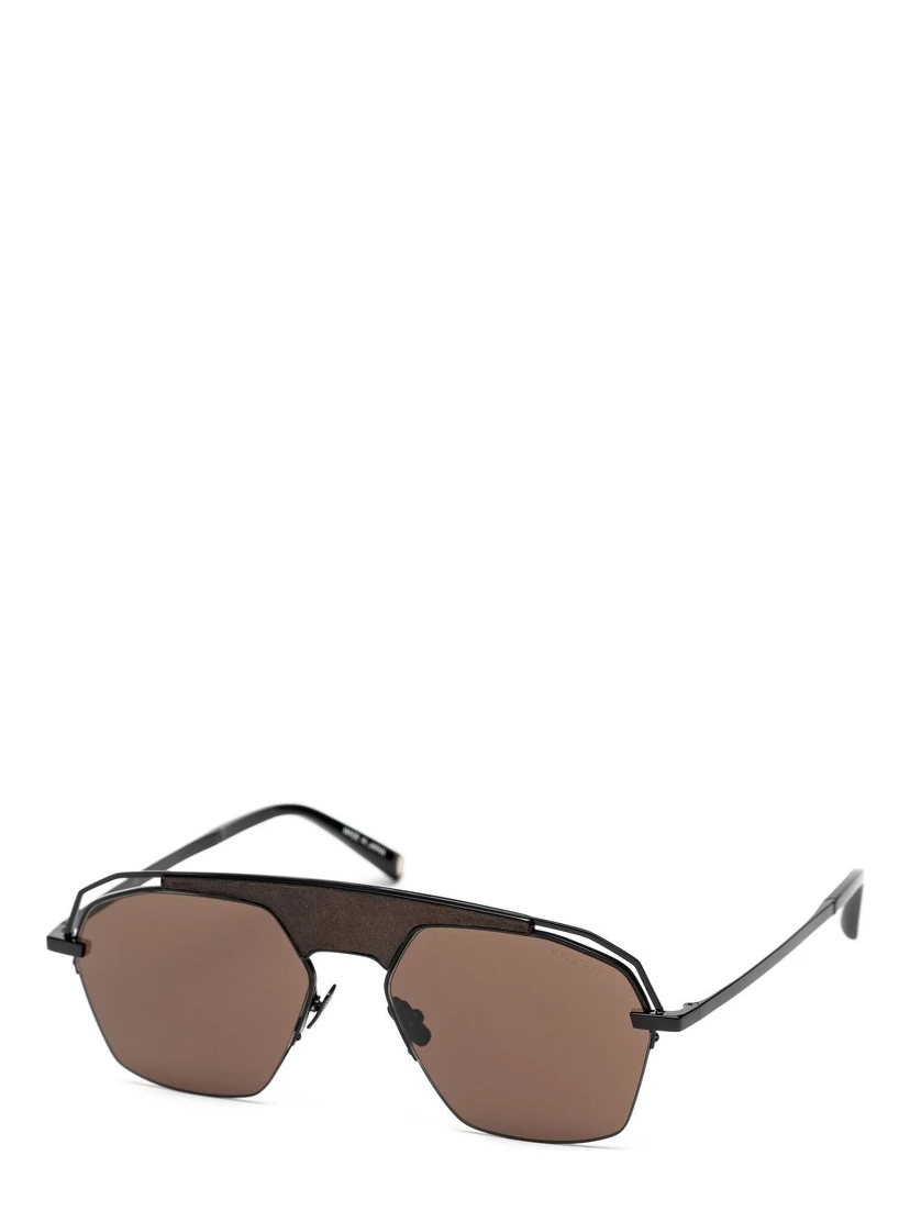 Brown Titanium Sunglasses