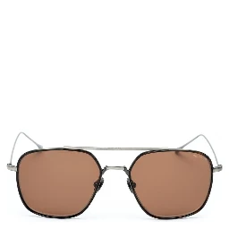 Brown Titanium Sunglasses