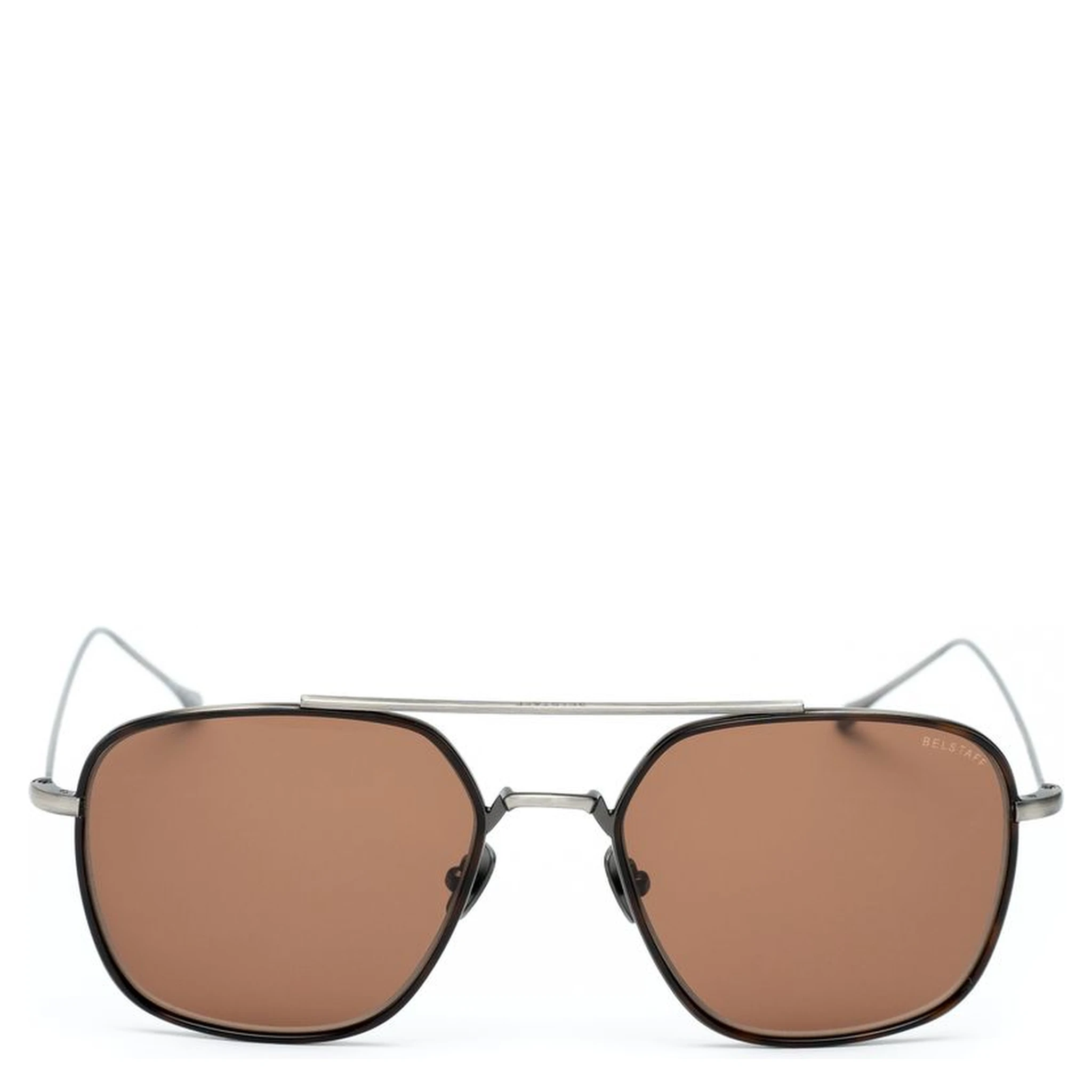 Brown Titanium Sunglasses