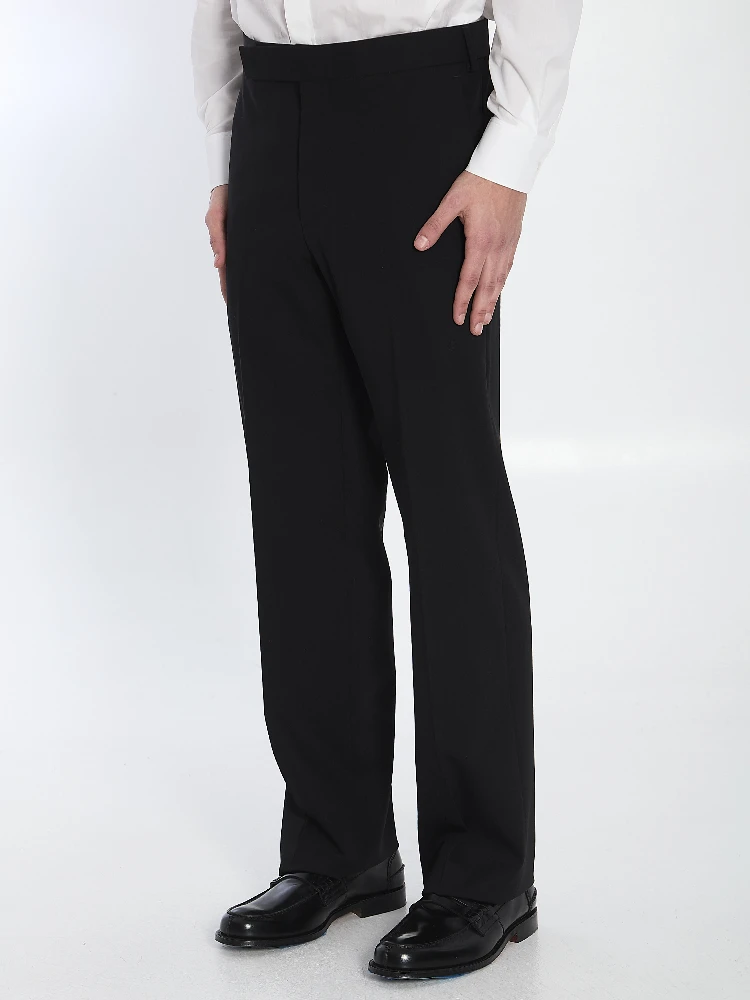 Wool tailored trousers alternative
