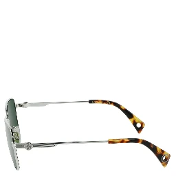 Gray Metal Sunglasses