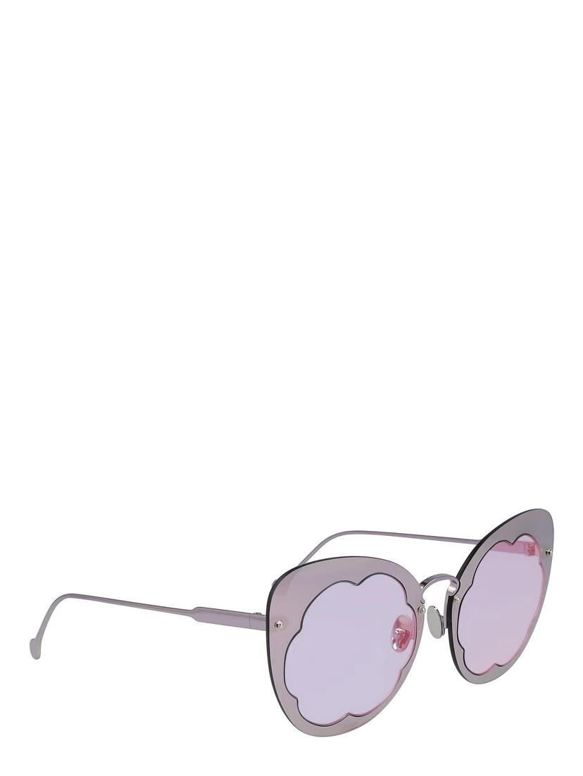 Purple Metal Sunglasses