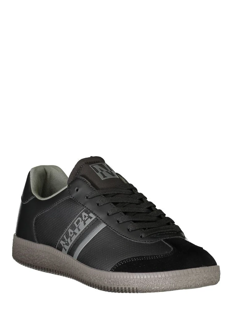 Men's Black Polyester Sneakers alternative