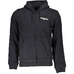 Black Cotton Sweatshirt