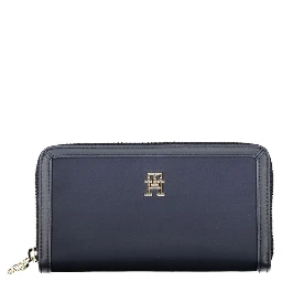 Blue Polyester Wallet