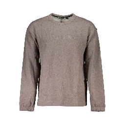 Brown Cotton Sweatshirt