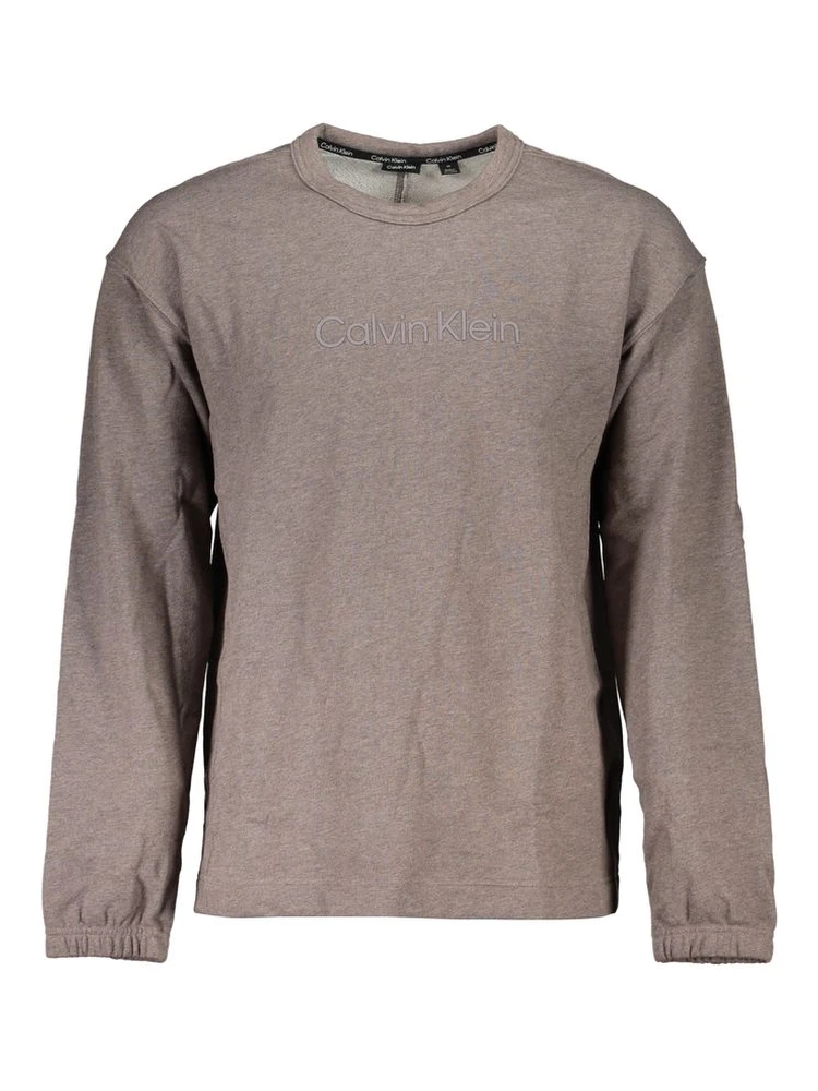 Brown Cotton Sweatshirt