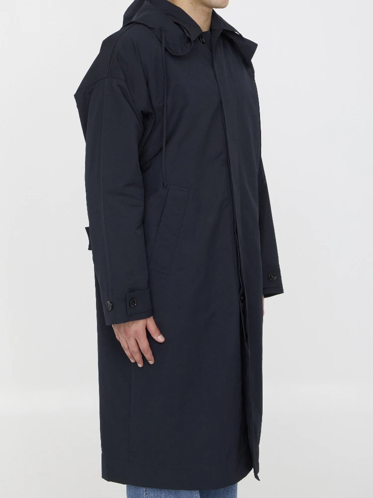 Oversized trench coat alternative